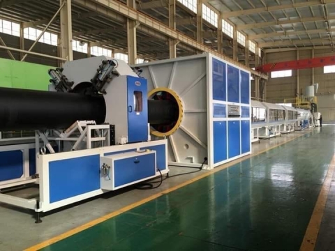 MÁY ĐÙN ỐNG NHỰA HDPE