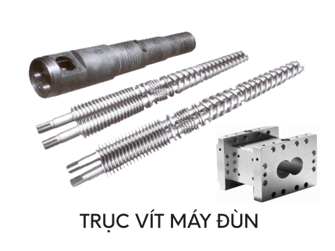 Trục vít máy đùn
