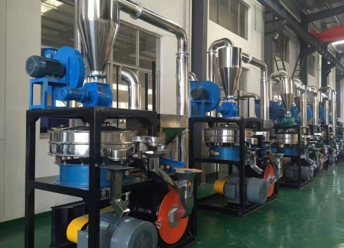 Dây chuyền máy sử dụng cho ngành nhựa