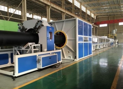 MÁY ĐÙN ỐNG NHỰA HDPE